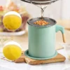 Premium Bacon Grease Container with Strainer - 1.4L Stainless Steel Cooking Oil Storage Pot