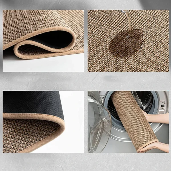 Washable Kitchen Runner Rug | Non-Slip Woven Floor Mat