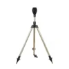 360° Rotating Garden Sprinkler | Stainless Steel Telescoping Tripod Irrigation Stand