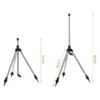 360° Rotating Garden Sprinkler | Stainless Steel Telescoping Tripod Irrigation Stand