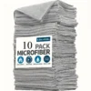 Ultra-Absorbent Microfiber Cleaning Cloths – Scratch-Free Lint-Free Towels for Kitchen, Glass & Auto