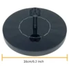 1O5uSfcf29a4fb08f43ac9a72dc1b2d6c0aeaM Solar Powered Floating Water Fountain Pump for Bird Baths, Ponds, & Garden Decor