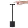 Modern Cordless LED Desk Lamp – Rechargeable Touch Control Table Light with 3 Color Modes & Dimmable Brightness