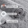 Jfo4S604928309768486eba7196af57e3a8f3V Ultra Soft Fluffy Shag Area Rug – Non-Slip Modern Bedroom & Living Room Accent Carpet