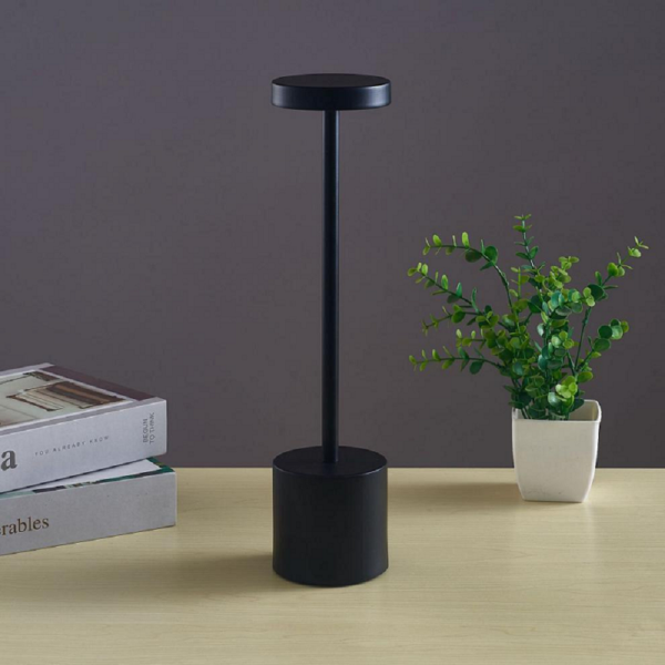 Modern Cordless LED Desk Lamp – Rechargeable Touch Control Table Light with 3 Color Modes & Dimmable Brightness