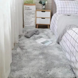 Ultra Soft Fluffy Shag Area Rug – Non-Slip Modern Bedroom & Living Room Accent Carpet