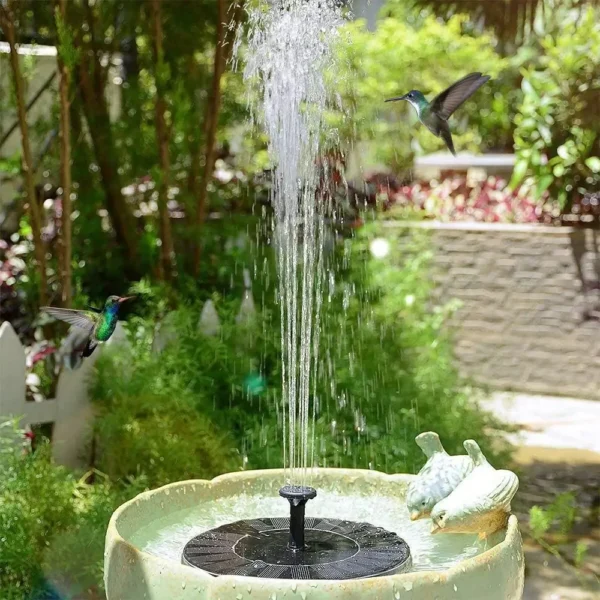pVo9H8421d188a3034ad0a90972c5b41c3596Q Solar Powered Floating Water Fountain Pump for Bird Baths, Ponds, & Garden Decor