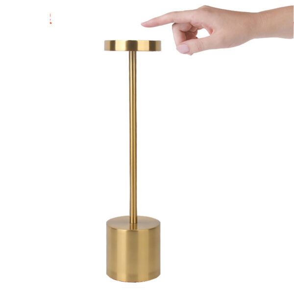 Modern Cordless LED Desk Lamp – Rechargeable Touch Control Table Light with 3 Color Modes & Dimmable Brightness