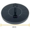 z3vaS0e5a02866d3547fc9ee4a8957c10d5a1s Solar Powered Floating Water Fountain Pump for Bird Baths, Ponds, & Garden Decor